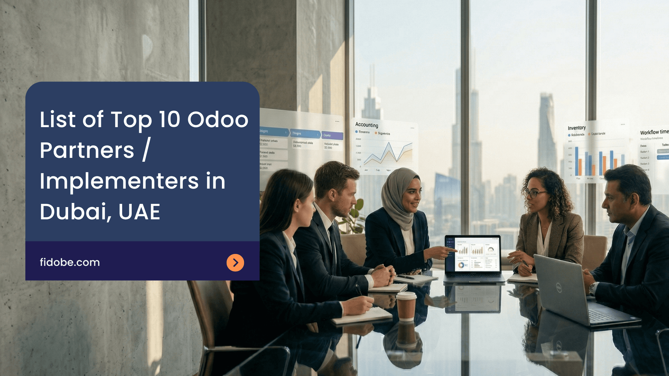 List of Top 10 Odoo Partners/Implementers in Dubai, UAE 